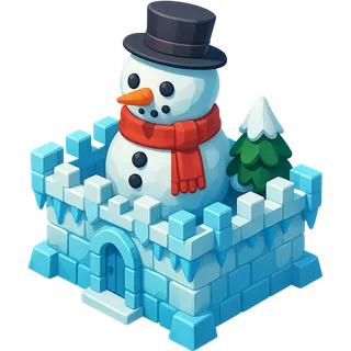Snowman Fortress base skin